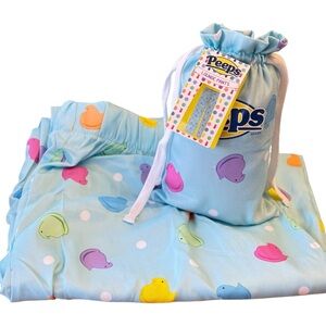 Peeps Women's Pajamas Lounge
Pants- Size L/XL blue